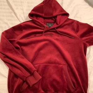 Guess, XL, hoodie, very comfortable and warm, velvet material